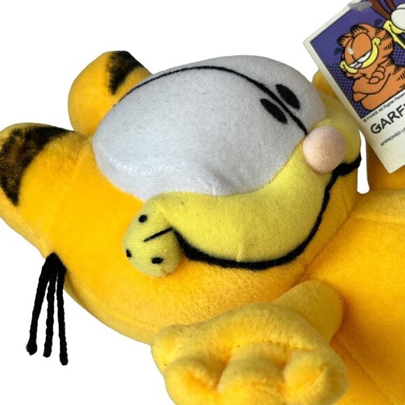 Nanco Paws Garfield Cat Plush Vintage Standing Stuffed Animal with Original Tags - Picture 10 of 14